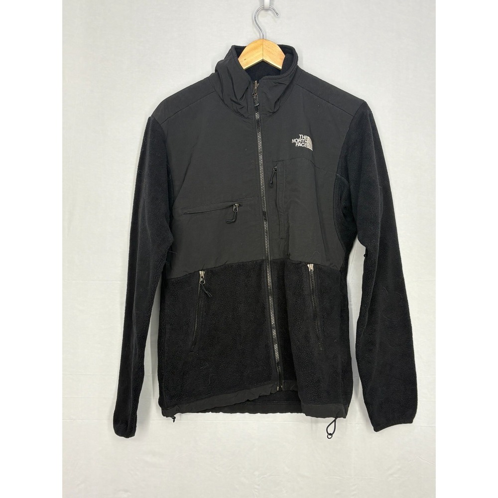 The North Face Denali Fleece Jacket Mens Black Full‎ Zip Outdoor Polartec Small